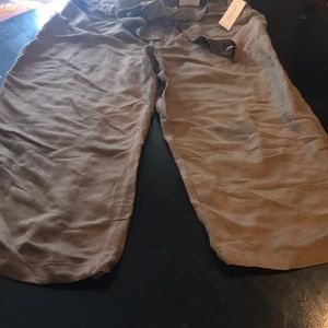 NWT 16 / Coldwater Creek Linen Twill Crop Pant 🌈